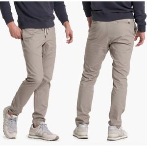 Vuori Men's Ripstop Climber Pants Bottoms Drawstring Elasric Waist Zipper fly z0